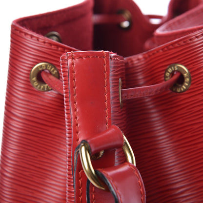 Louis Vuitton Epi Petit Noe Castillan Red 8 of 16