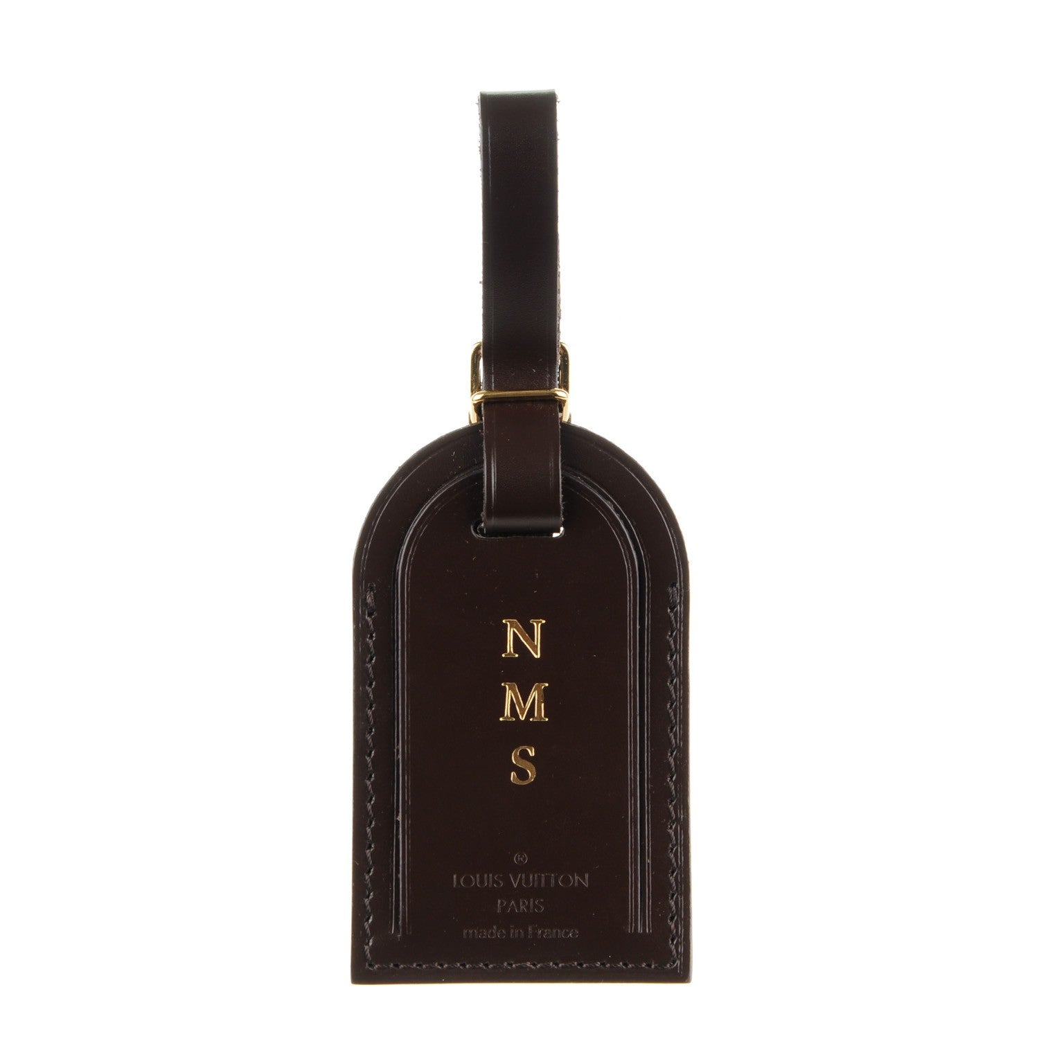 Louis Vuitton Calfskin Luggage Tag Ebene 1 of 5