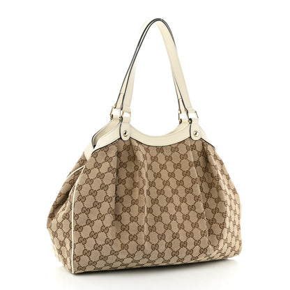 Gucci Monogram Shoulder Bag White 3 of 10