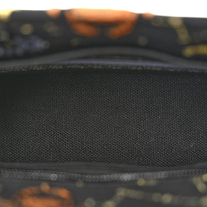 Christian Dior Canvas Pixel Zodiac Embroidered Medium Lady D-Lite Nero Multicolor 5 of 14