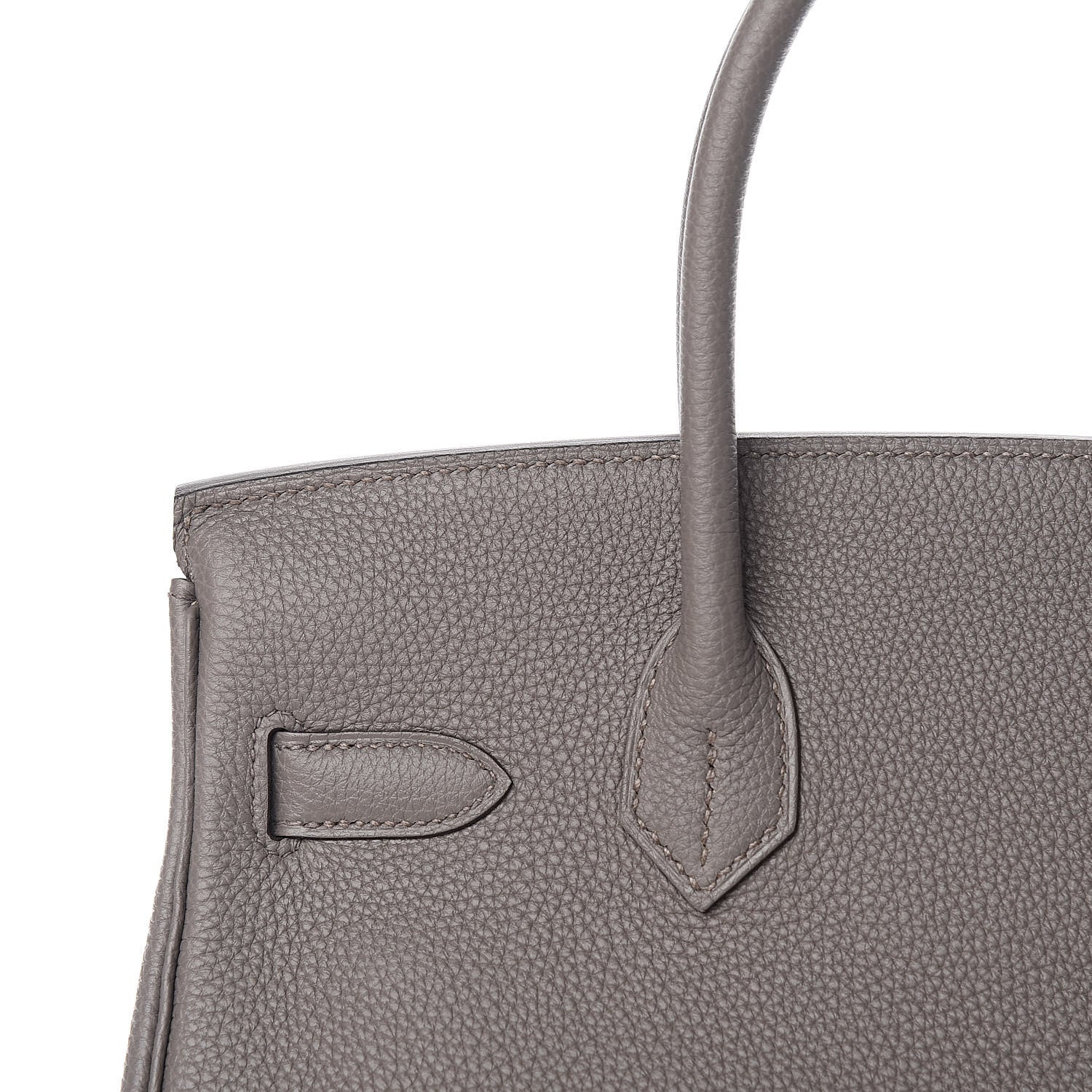 Hermes Togo Birkin 30 Etain 26 of 30