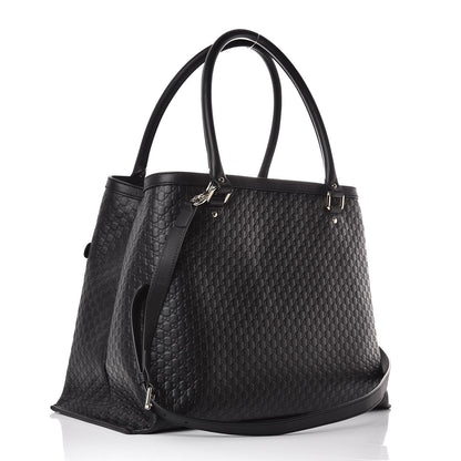 Gucci Soft Microguccissima Large Tote Black 4 of 11