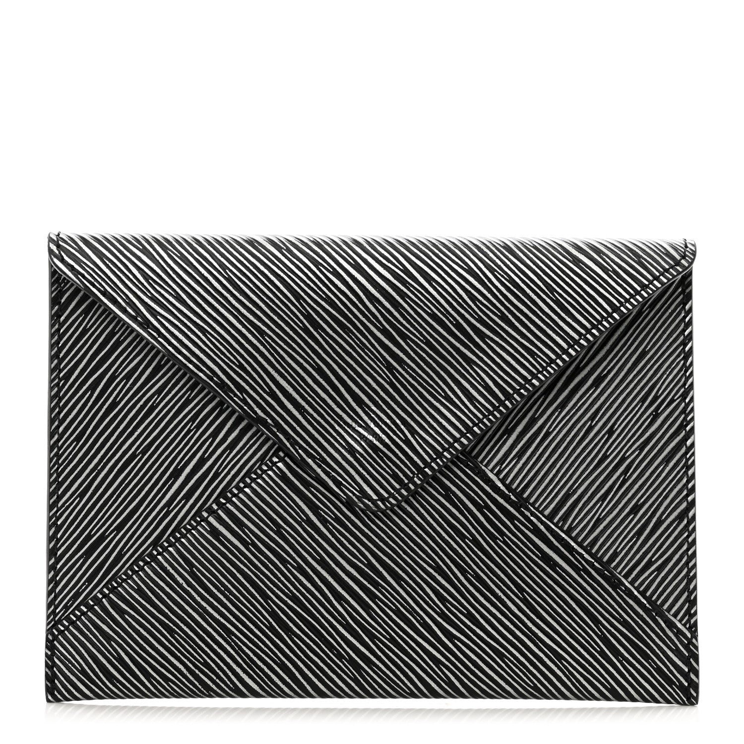 Louis Vuitton Metallic Epi Medium Kirigami Pochette Insert Platine 1 of 6