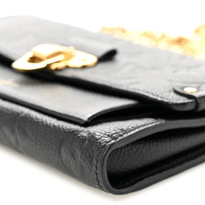 Louis Vuitton Empreinte Vavin Chain Wallet Black 10 of 10