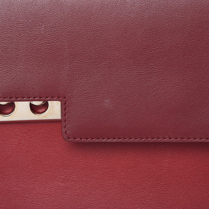 Delvaux Smooth Calfskin GM Tempete Satchel Rouge 10 of 10