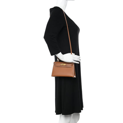 Hermes Epsom Mini Kelly Sellier 20 Gold 2 of 11