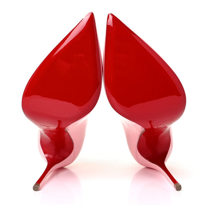 Christian Louboutin Patent Hot Chick 100 Pumps 36.5 Eglantine 5 of 10