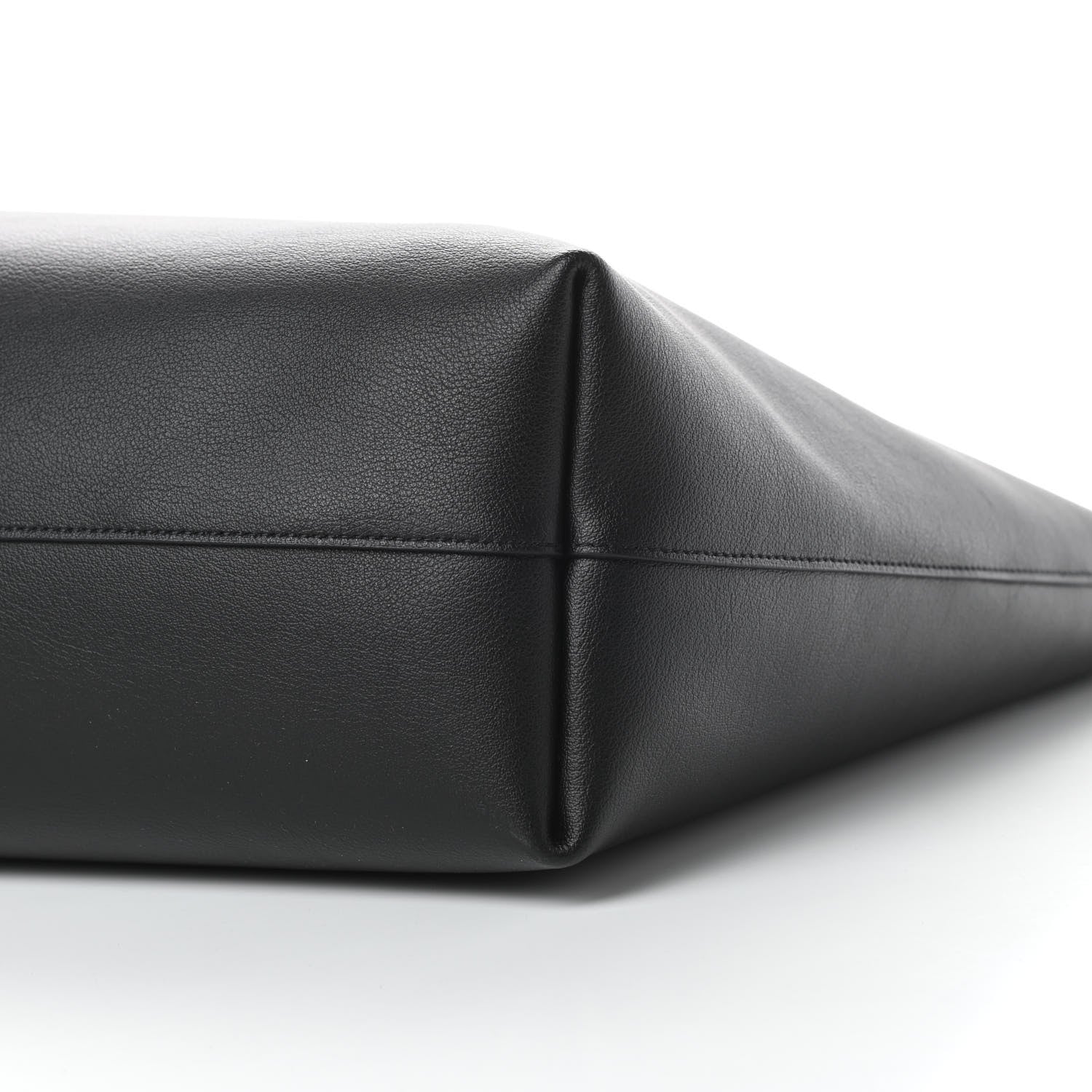 Saint Laurent Calfskin Large Shopping Tote Black 11 of 11