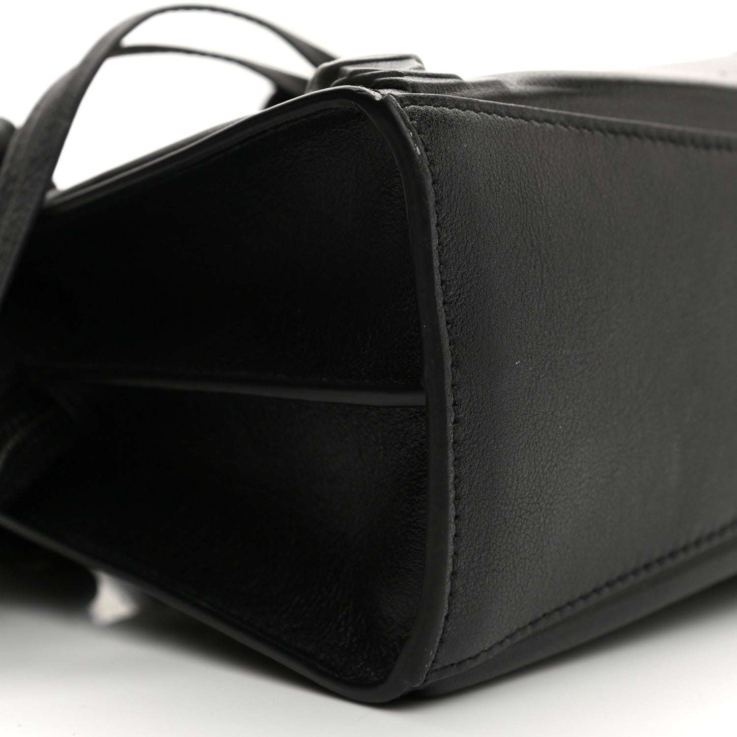 Balenciaga Cake Calfskin Tonal Hardware Mini Neo Classic City Black 9 of 10