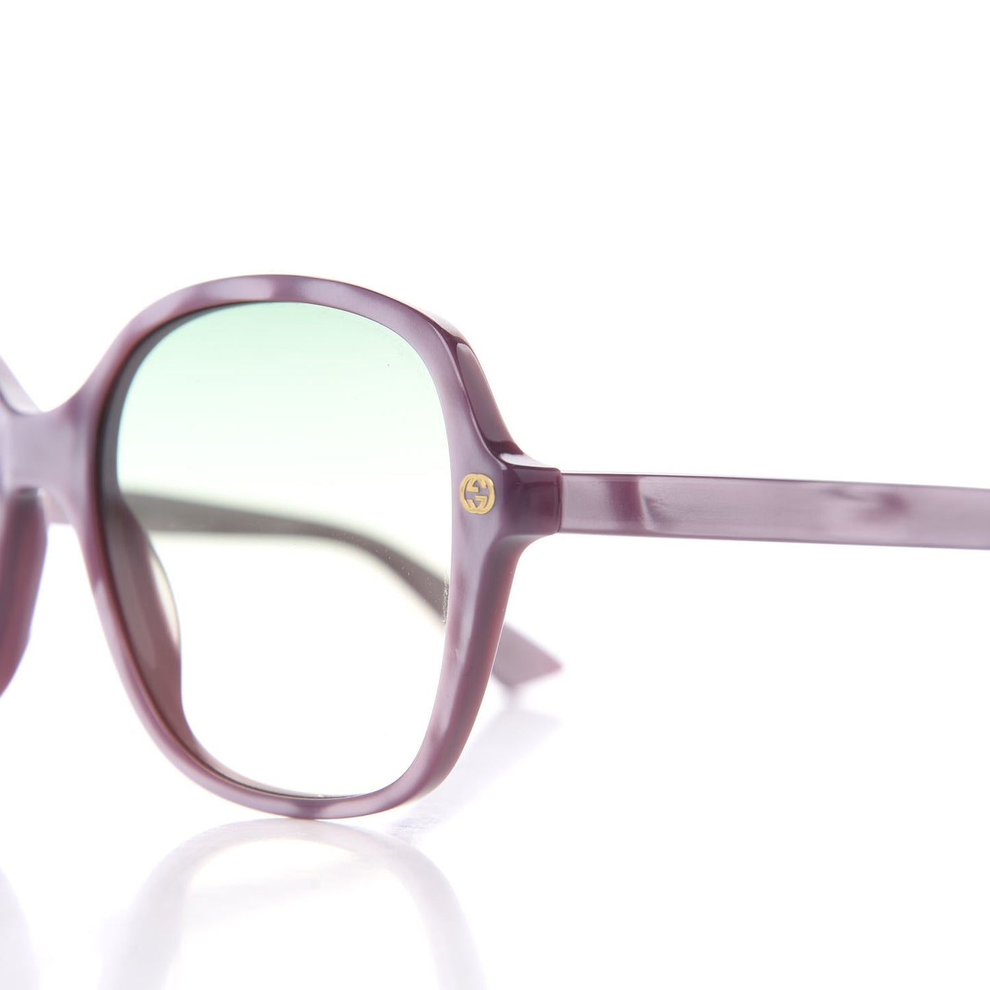 Acetate Square Frame GG0092S Sunglasses Purple