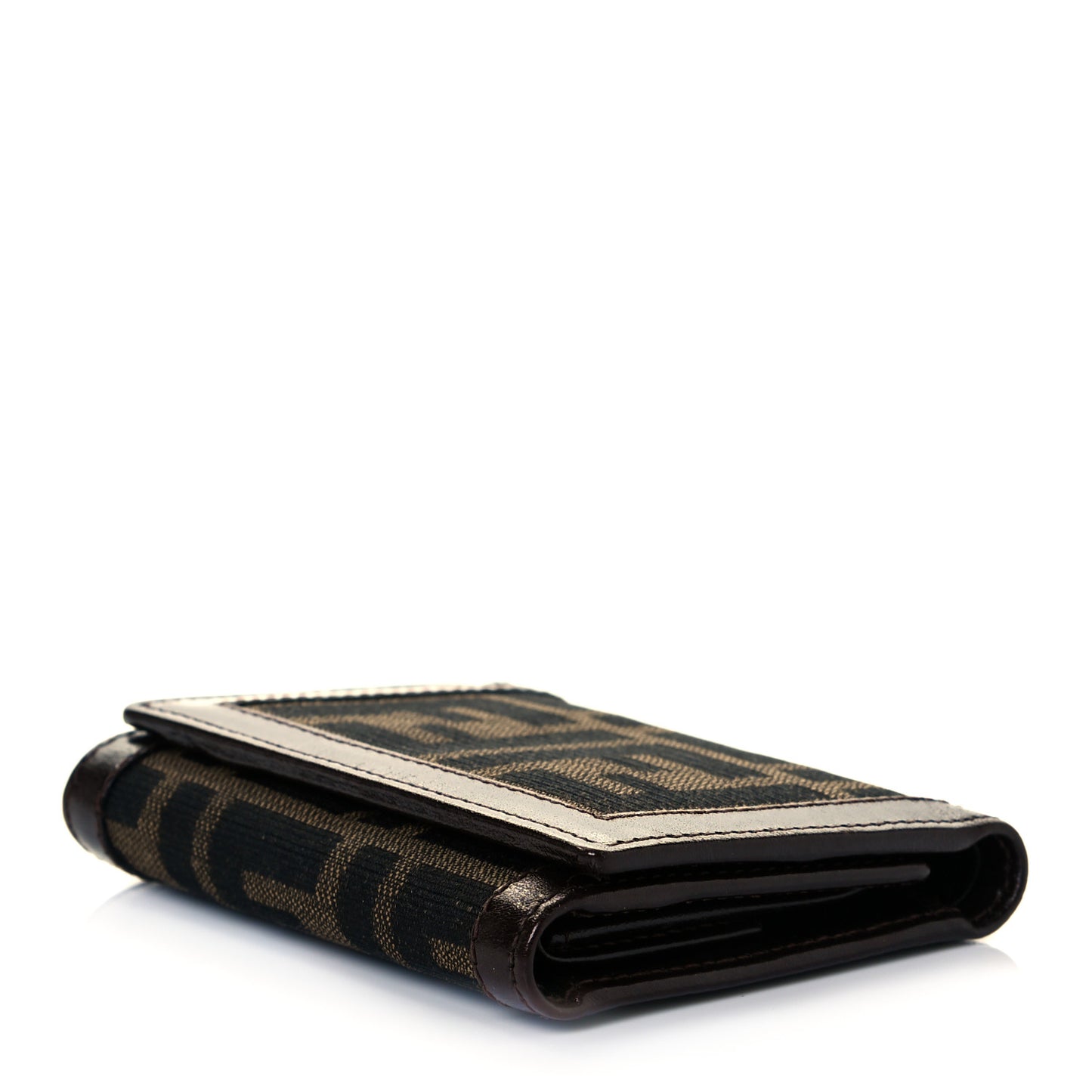 Zucca Compact Wallet Tobacco