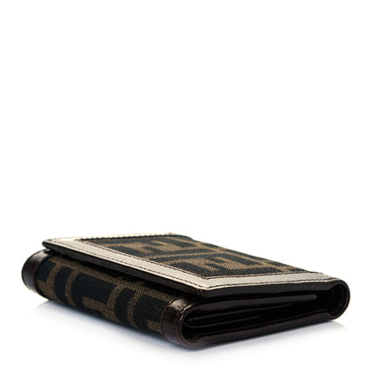Fendi Zucca Compact Wallet Tobacco 5 of 7