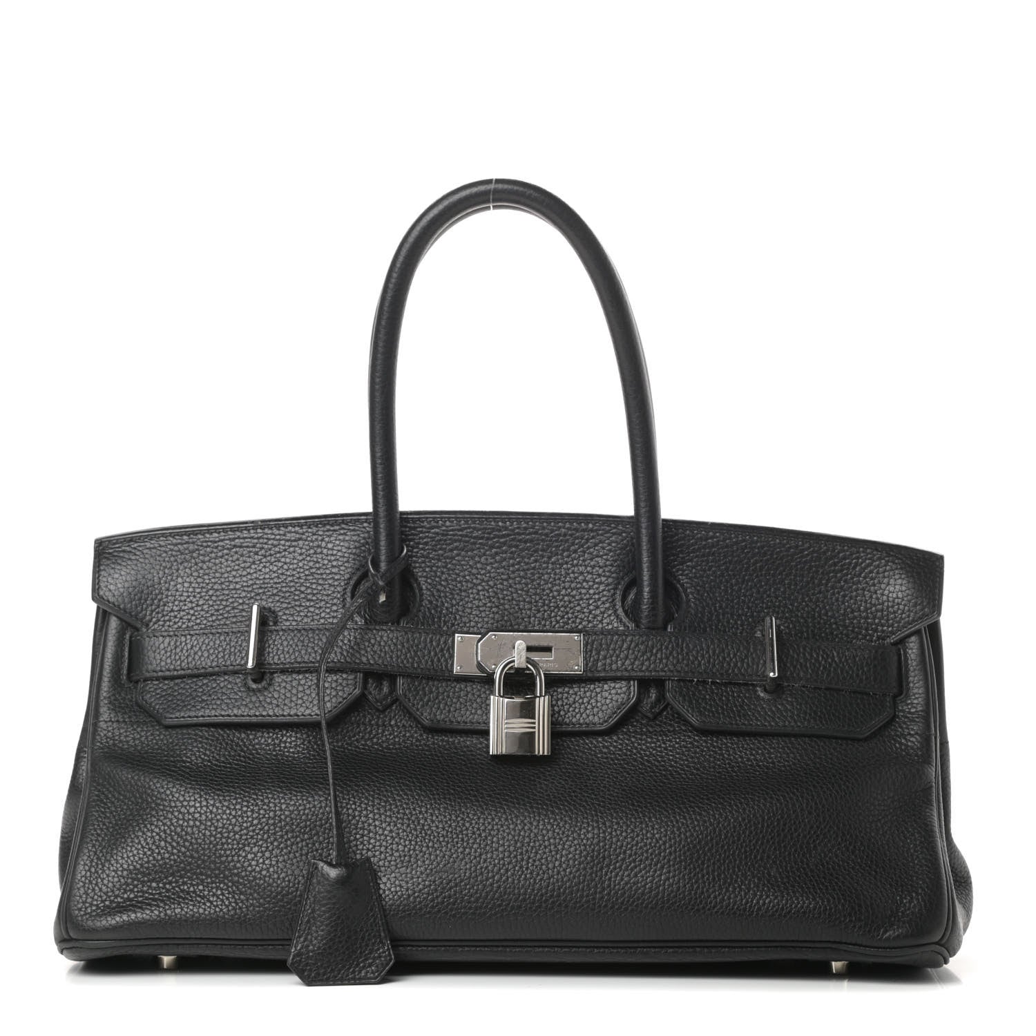 Hermes Taurillon Clemence JPG Birkin 42 Black 1 of 23