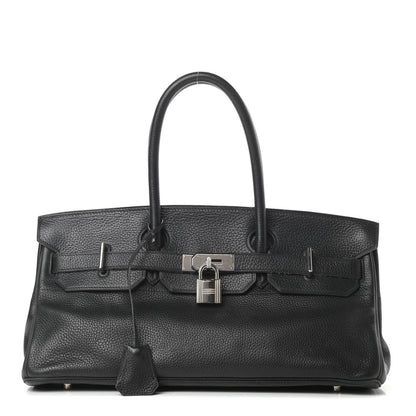 Hermes Taurillon Clemence JPG Birkin 42 Black 1 of 23