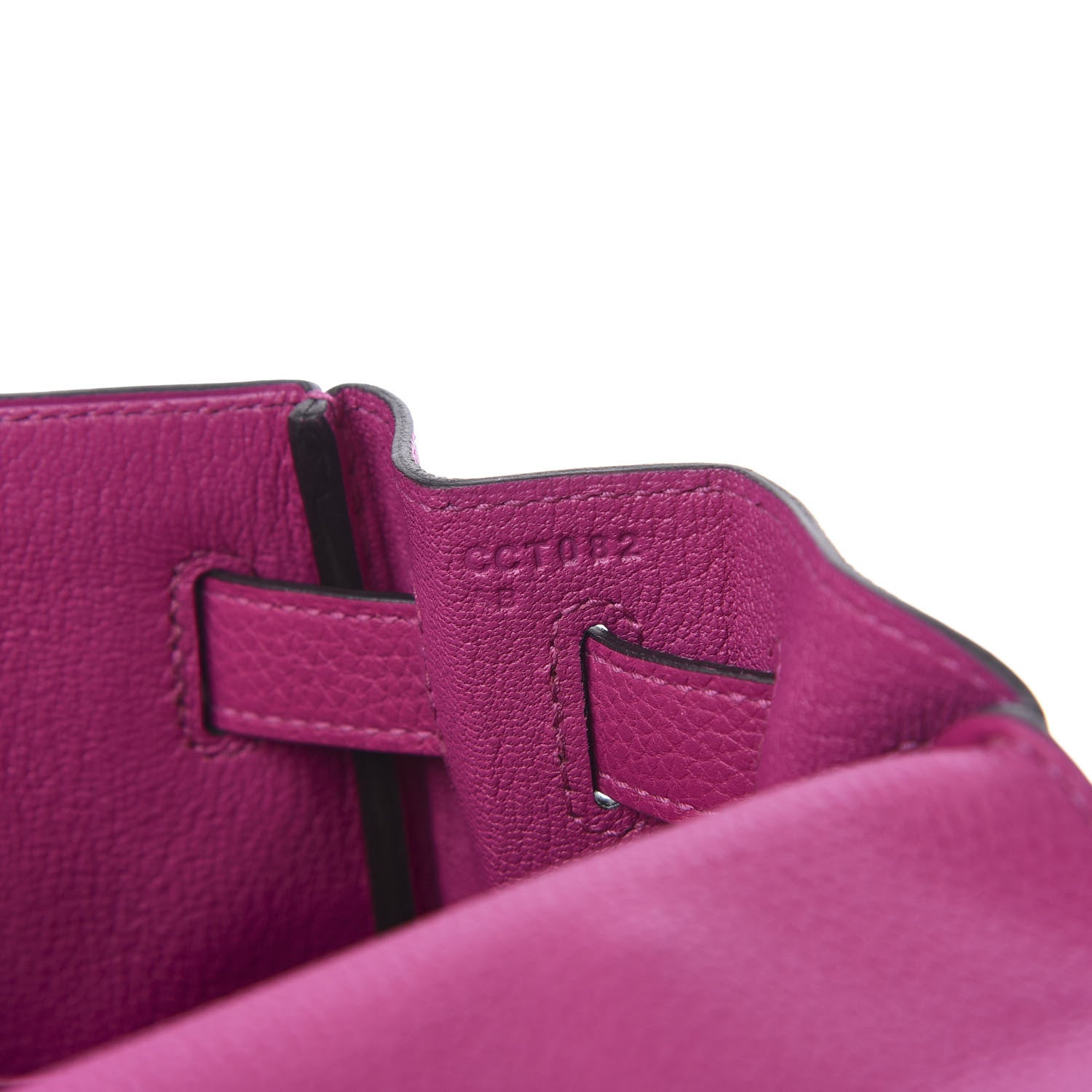 Hermes Togo Kelly Retourne 28 Rose Pourpre 8 of 13