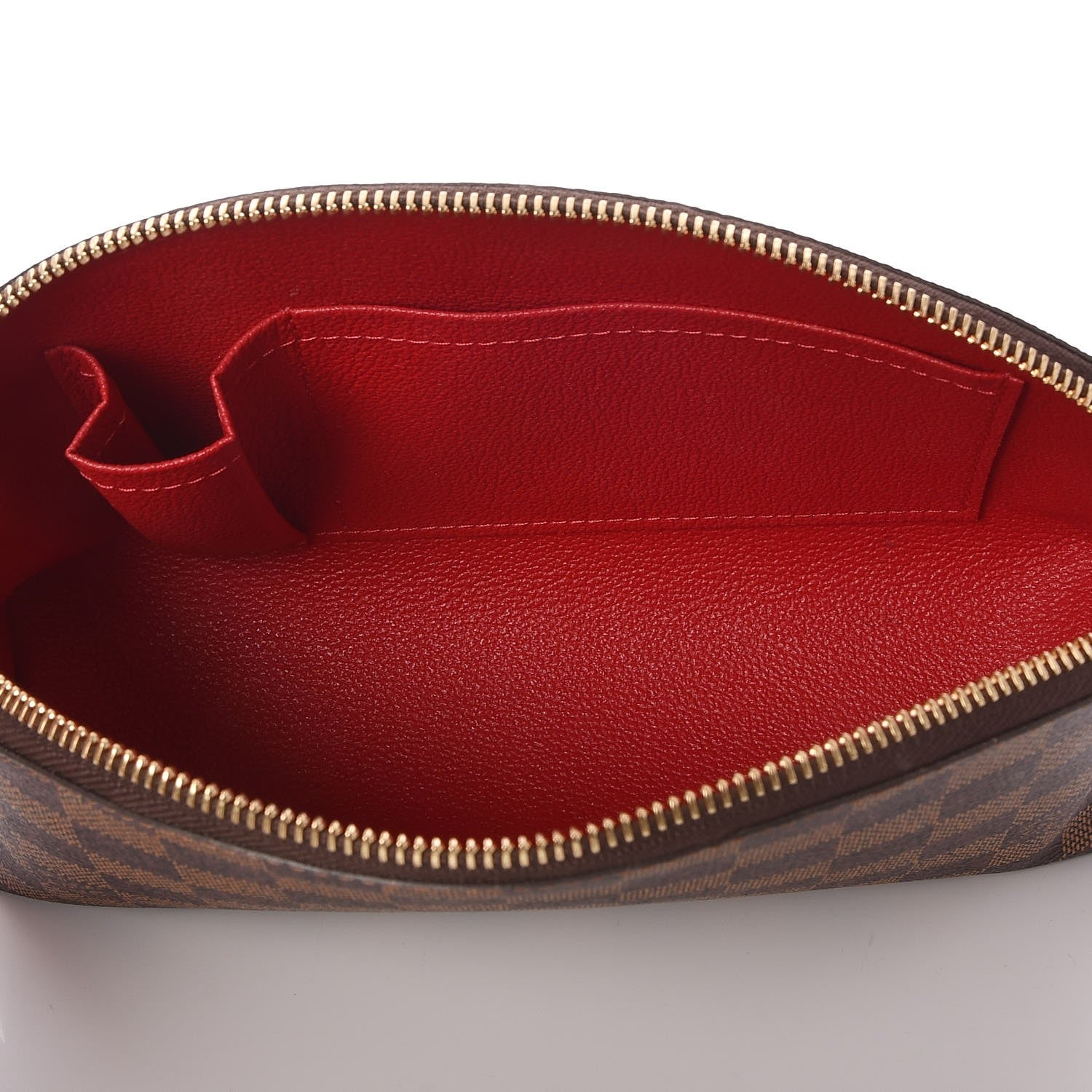 Louis Vuitton Damier Ebene Cosmetic Pouch GM 5 of 8