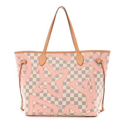Louis Vuitton Damier Azur Tahitienne Neverfull MM 1 of 11