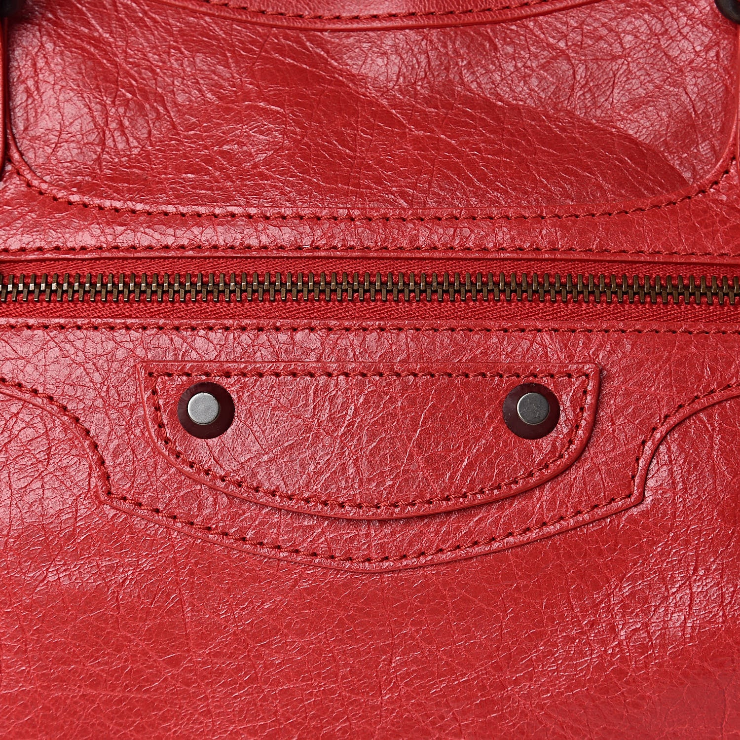 Balenciaga Agneau Classic Hardware City Rouge Cardinal 10 of 10