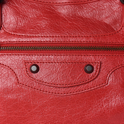 Balenciaga Agneau Classic Hardware City Rouge Cardinal 10 of 10