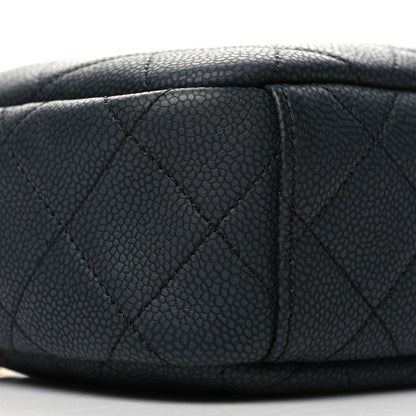 Chanel Iridescent Caviar Quilted Small Coco Tassel Camera Case Black 9 of 10