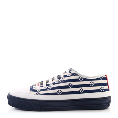 Louis Vuitton Canvas Escale Stellar Sneakers 38 Blue 1 of 13
