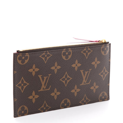 Louis Vuitton Monogram Felicie Chain Wallet Zippered Insert Fuchsia 2 of 5
