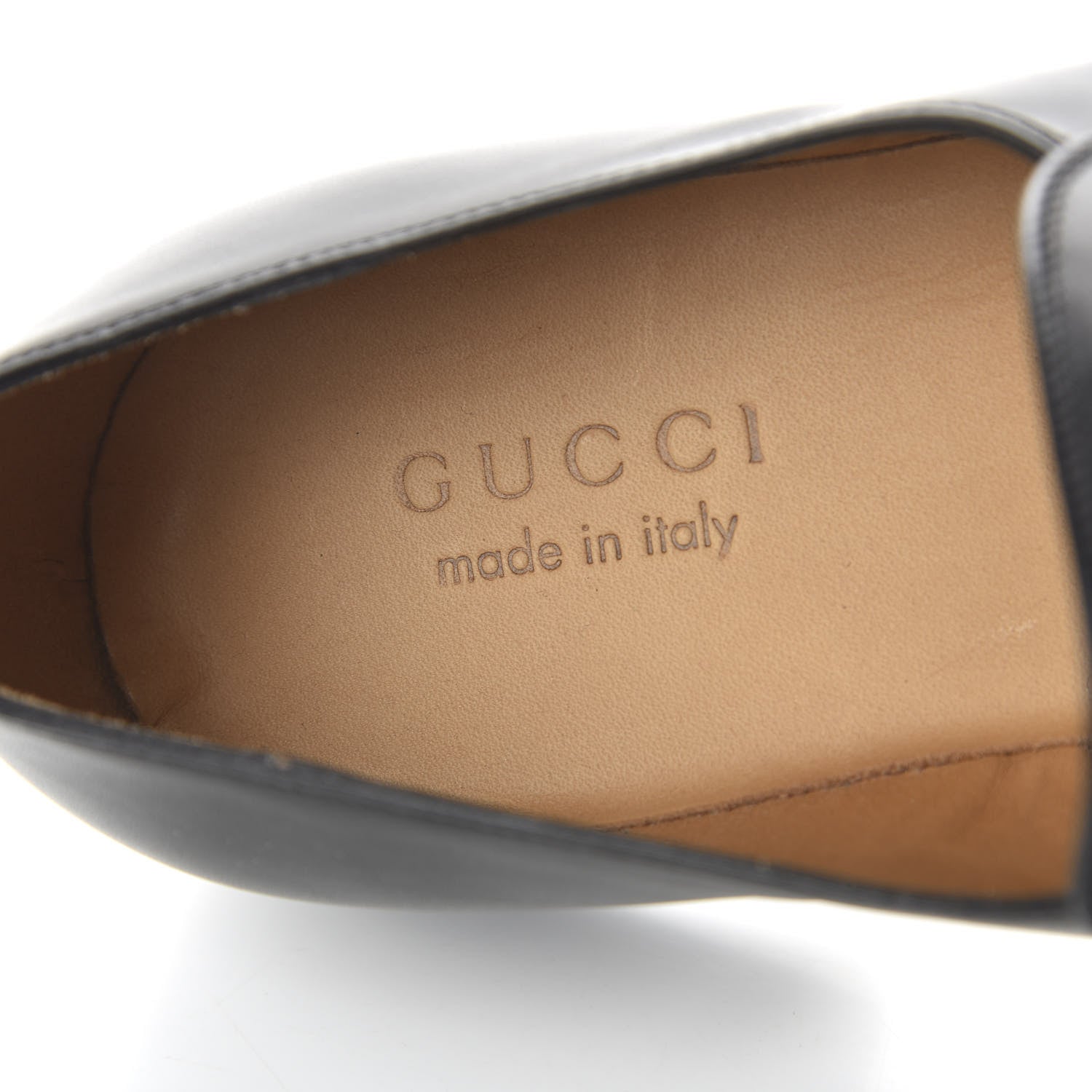 Gucci Calfskin Mens Interlocking GG Loafer 9 Black 7 of 10