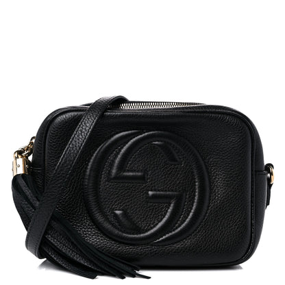 Gucci Pebbled Calfskin Small Soho Disco Bag Black 1 of 14