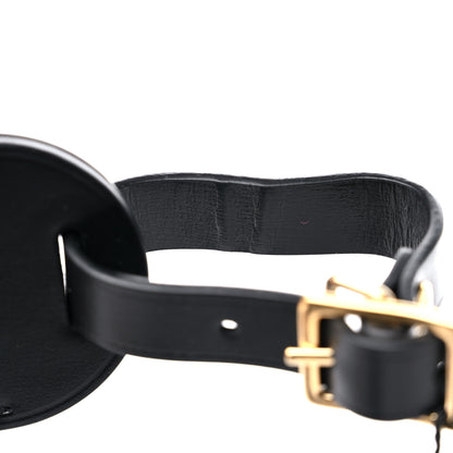 Louis Vuitton Calfskin City Steamer Luggage Tag Black 3 of 3