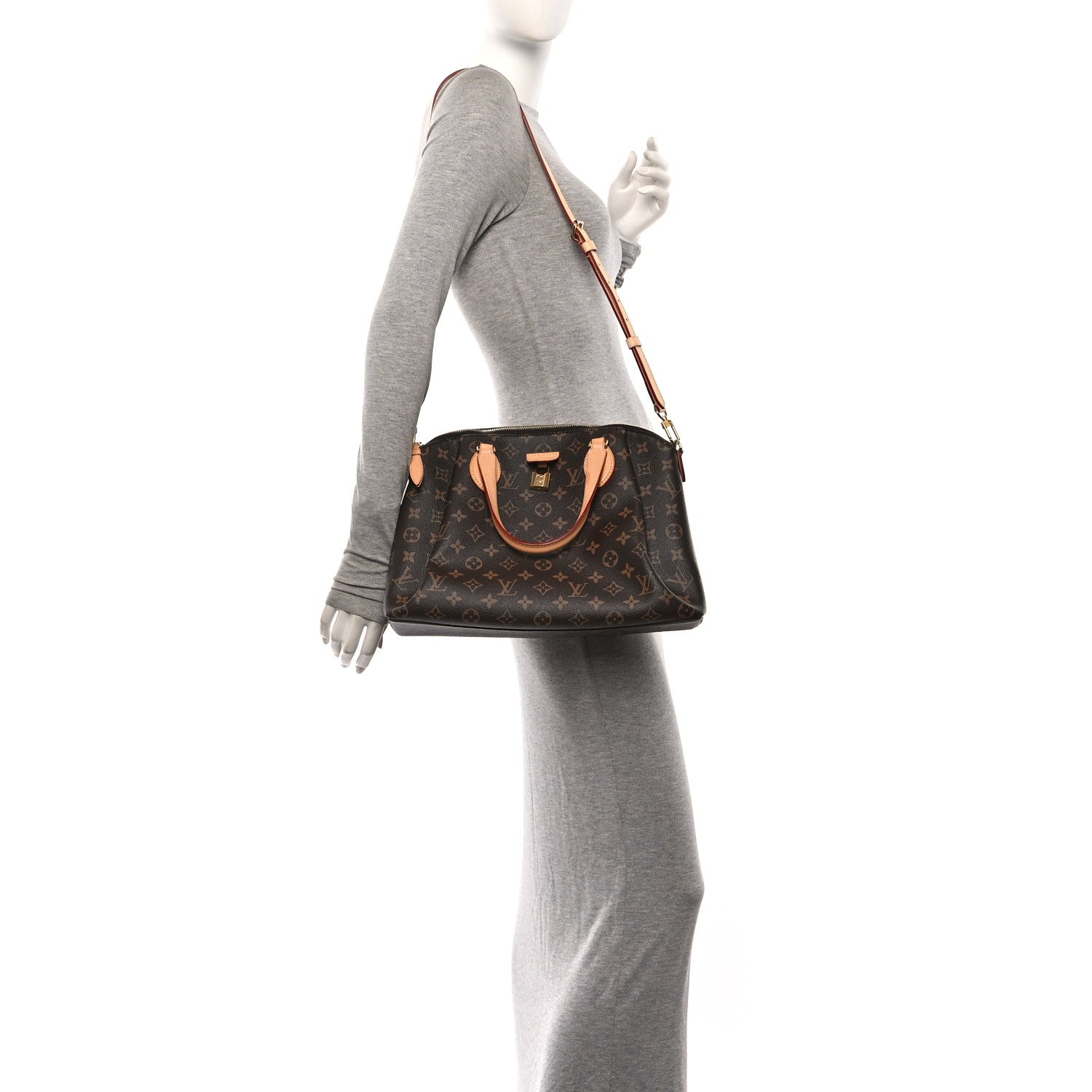 Louis Vuitton Monogram Rivoli MM 2 of 12