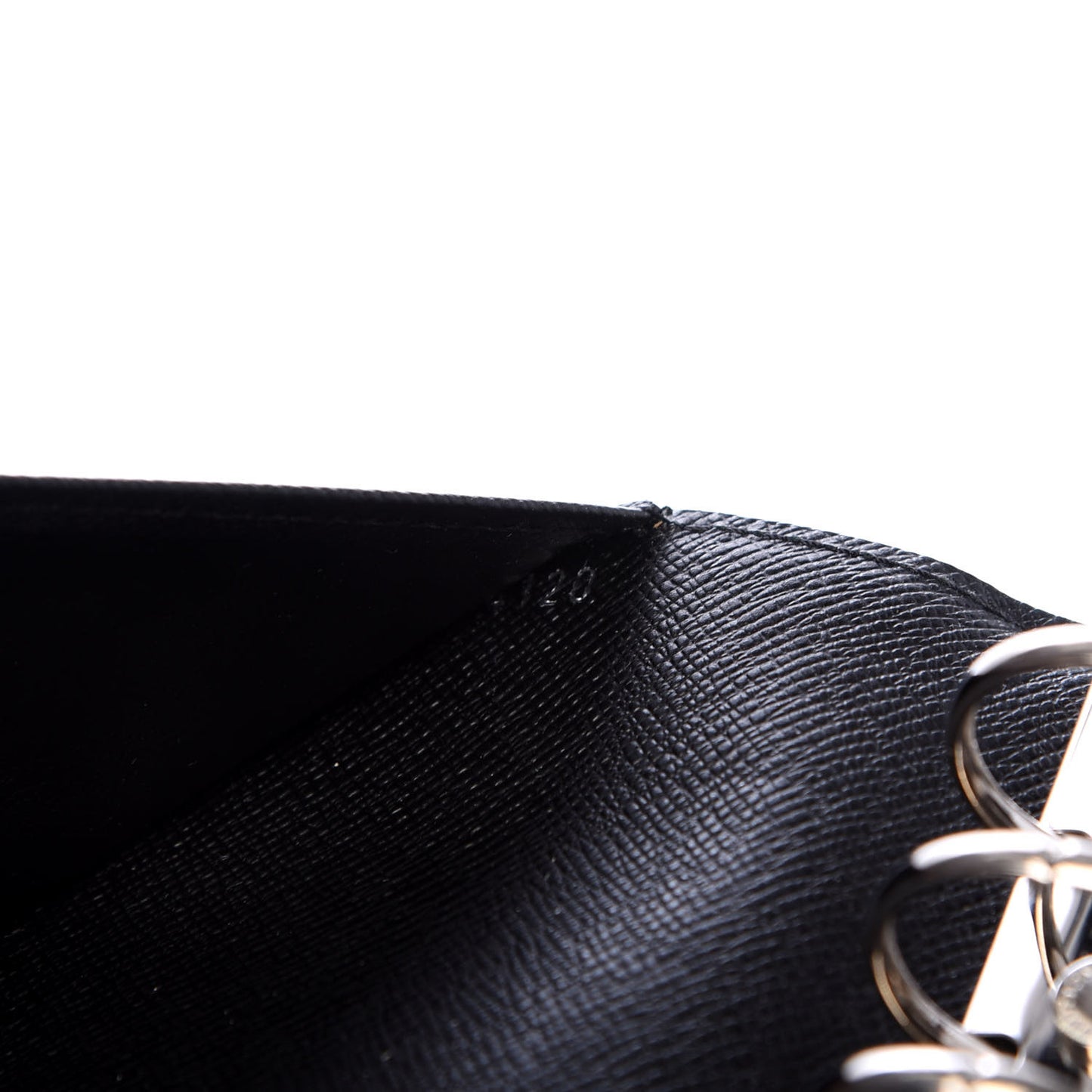 Epi Medium Ring Agenda Cover Black