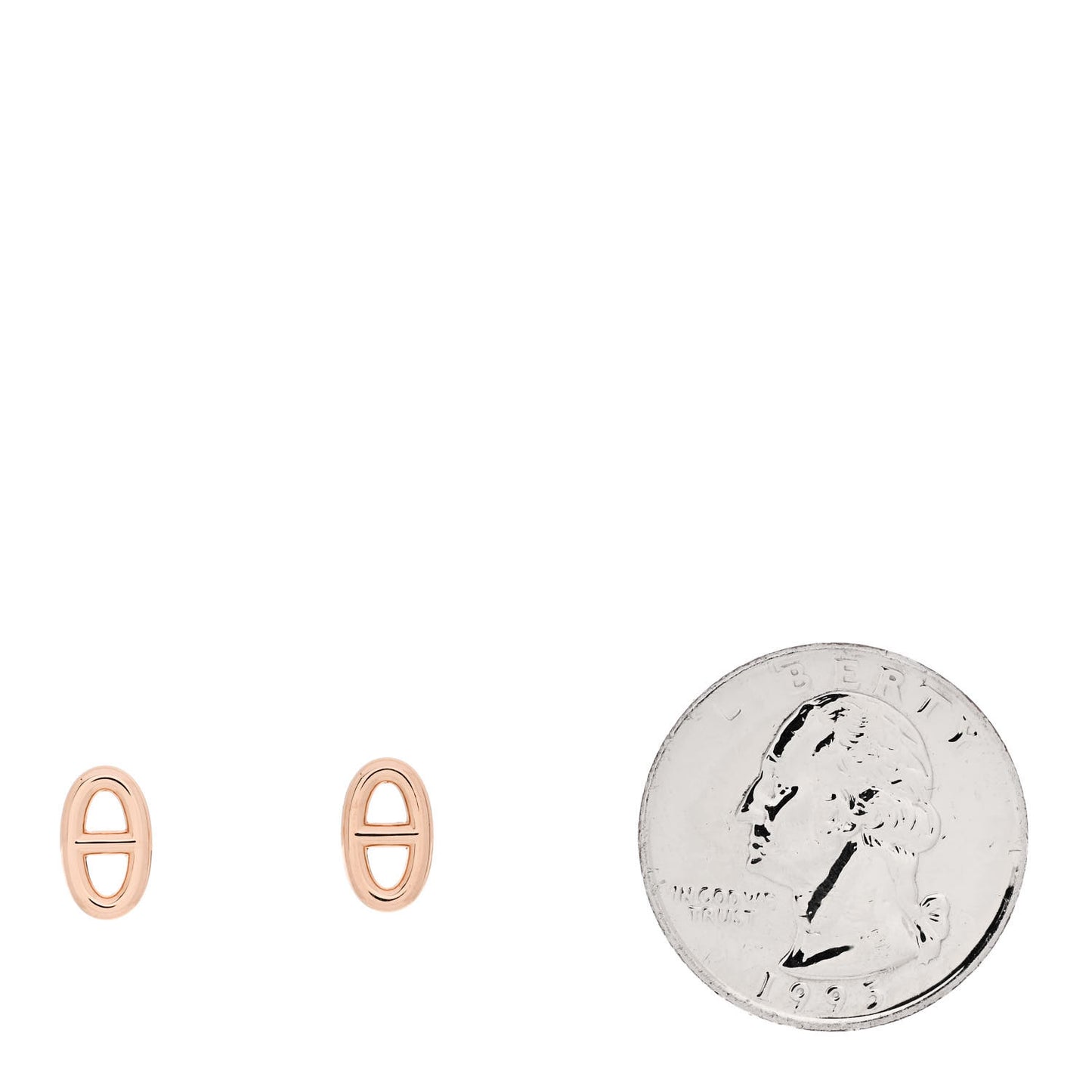 18K Rose Gold TPM Farandole Stud Earrings