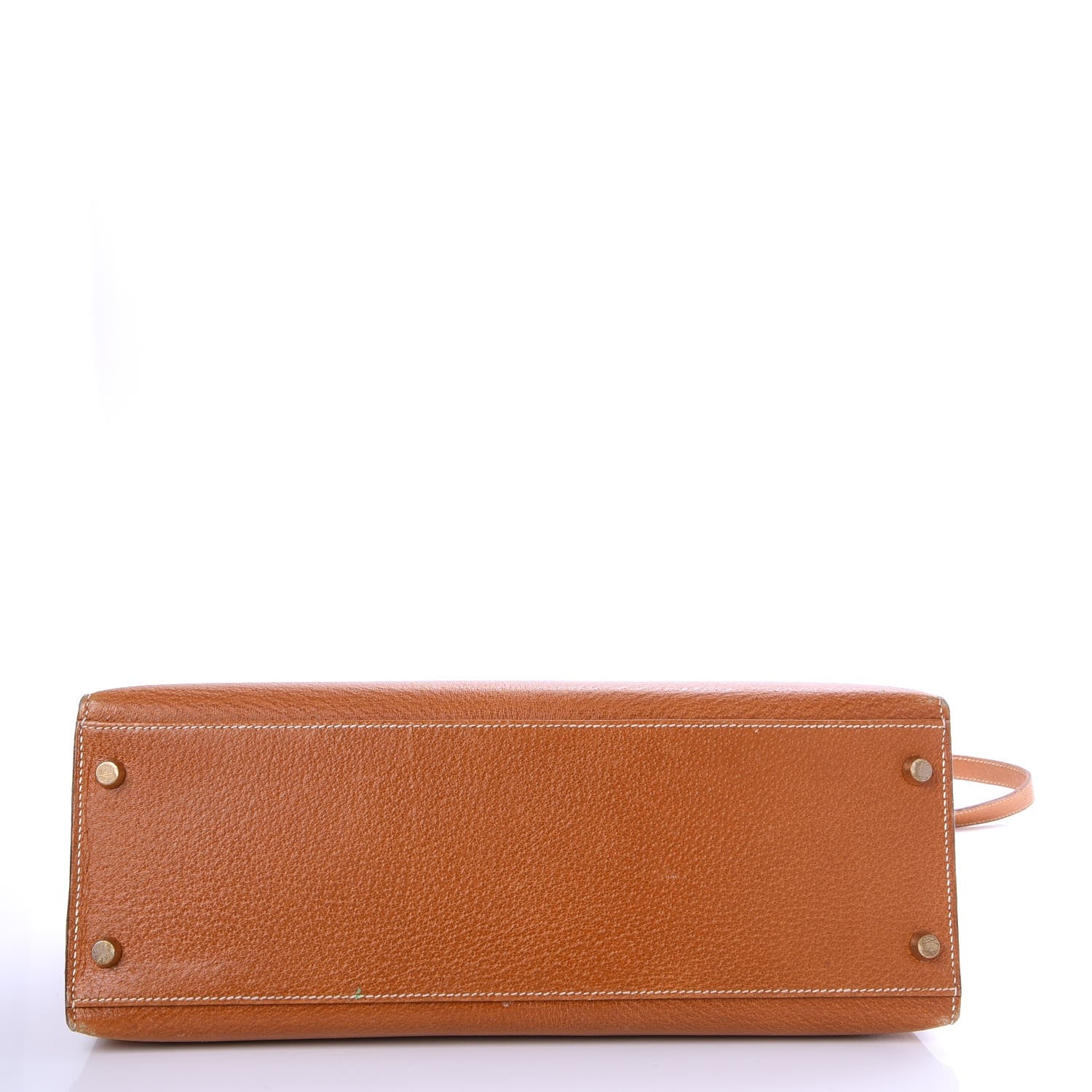 Hermes Peau Porc Sellier Kelly 32 Gold 6 of 47