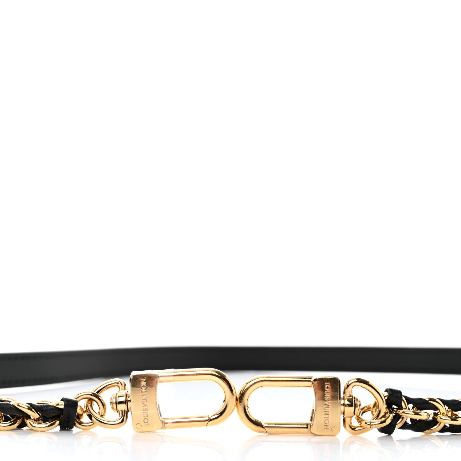 Louis Vuitton Calfskin Speedy Bandouliere 20 Shoulder Strap Black 4 of 4