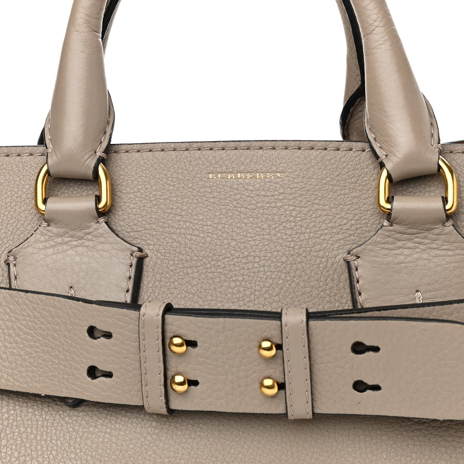 Burberry Soft Grain Calfskin Medium Belt Bag Beige Brown 9 of 22