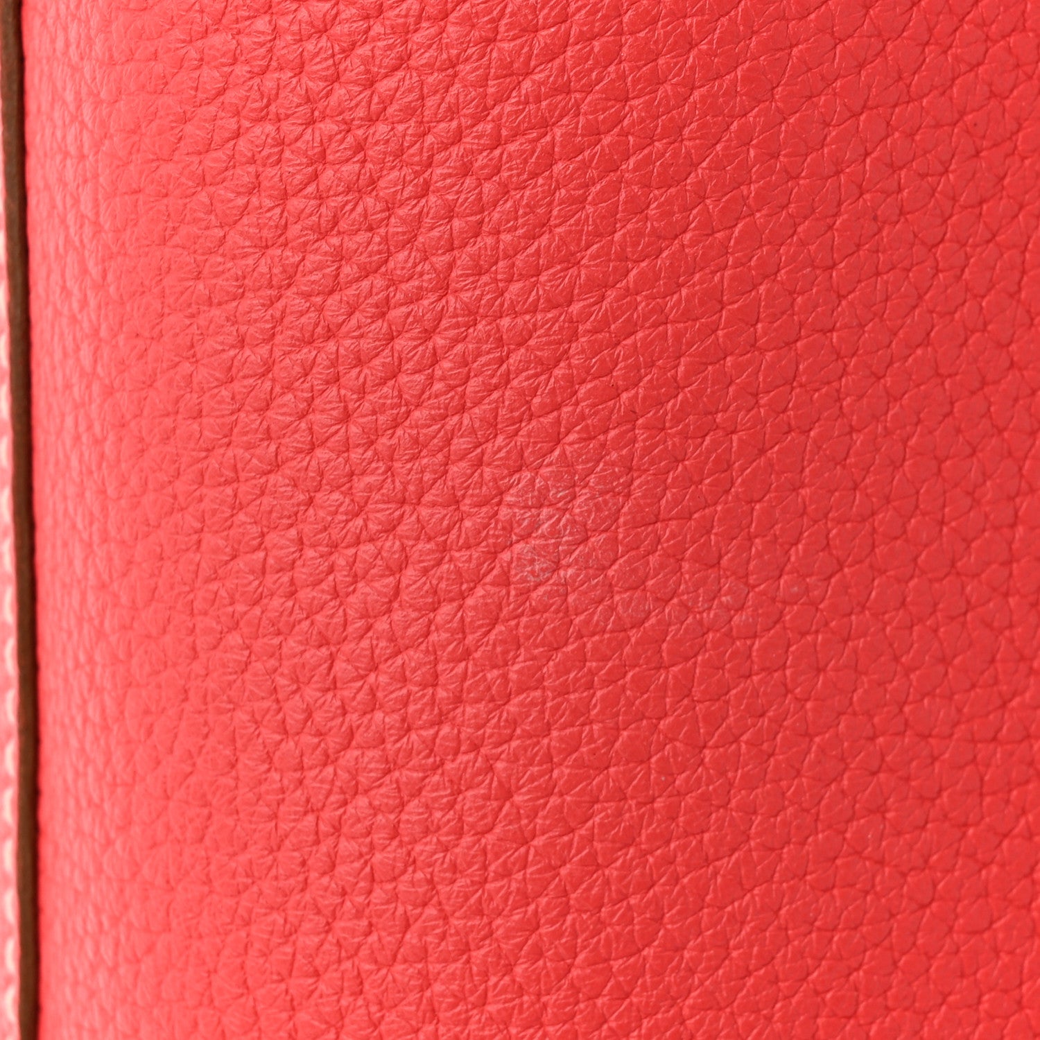 Hermes Taurillon Clemence Double Sens 45 Reversible Tote Rouge Casaque Rose Jaipur 18 of 19
