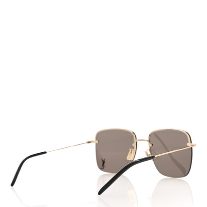 Saint Laurent Metal SL 312 M Sunglasses Silver 3 of 7