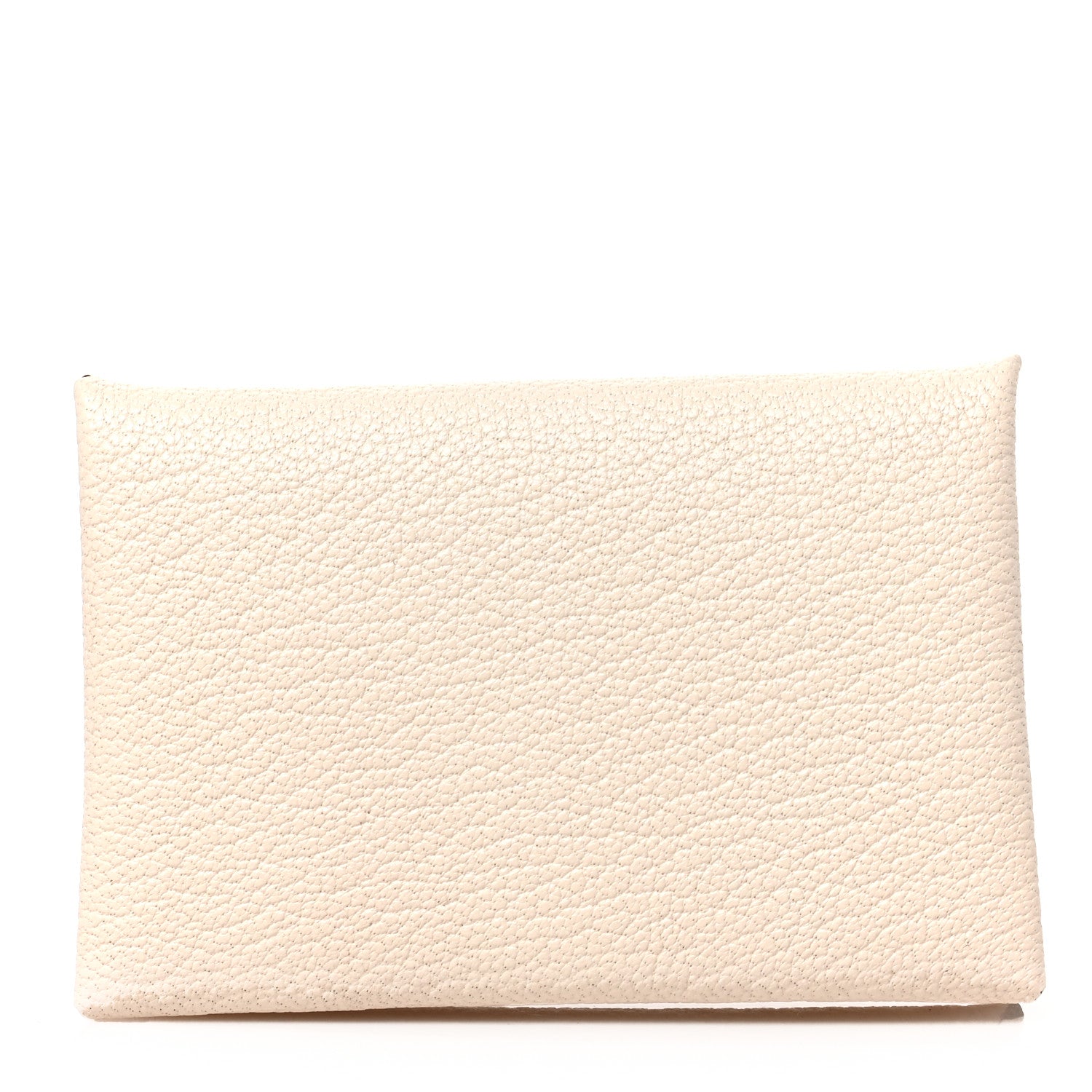 Hermes Chevre Mysore Calvi Card Case Nata 1 of 6