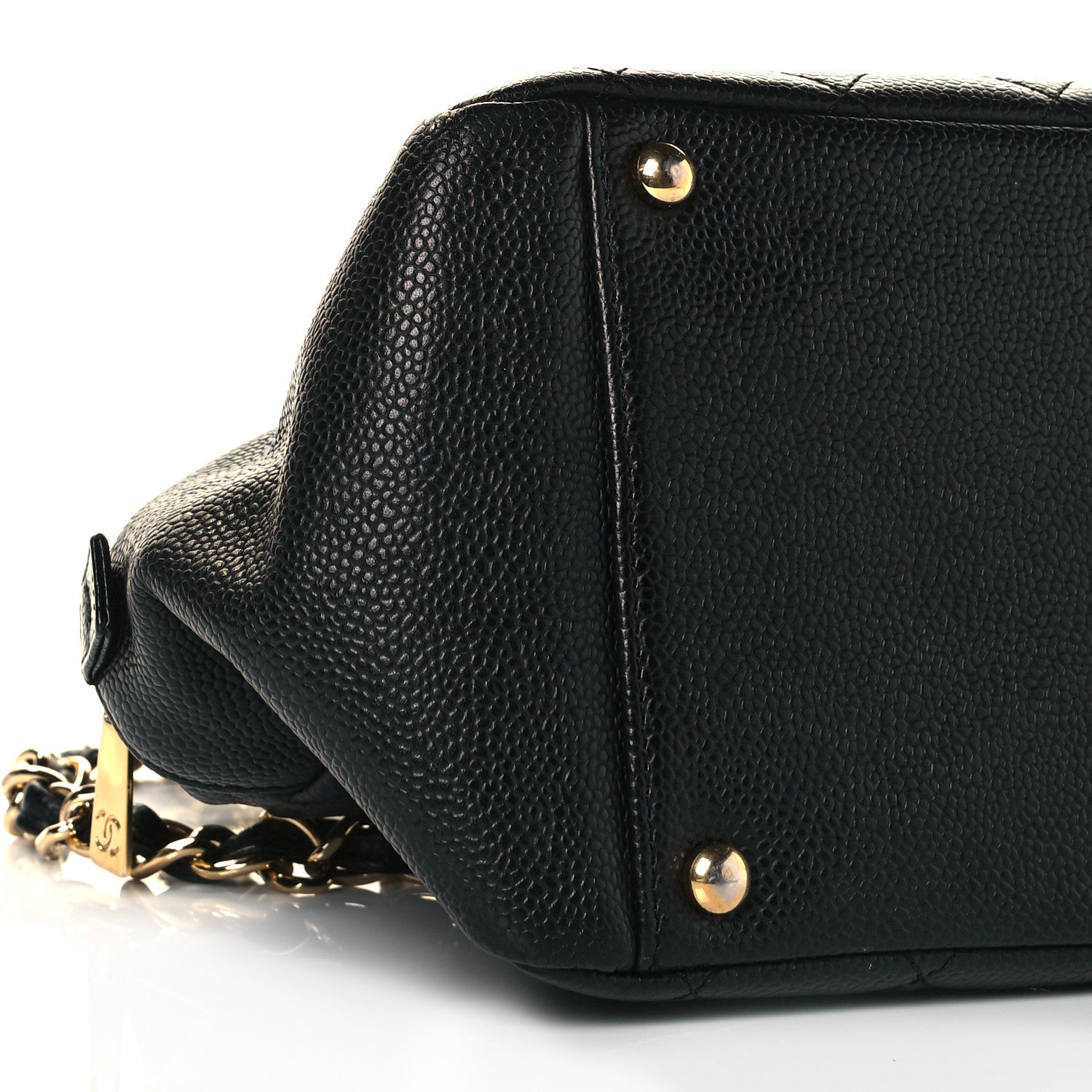 Chanel Caviar Quilted Petit Timeless Tote PTT Black 8 of 9