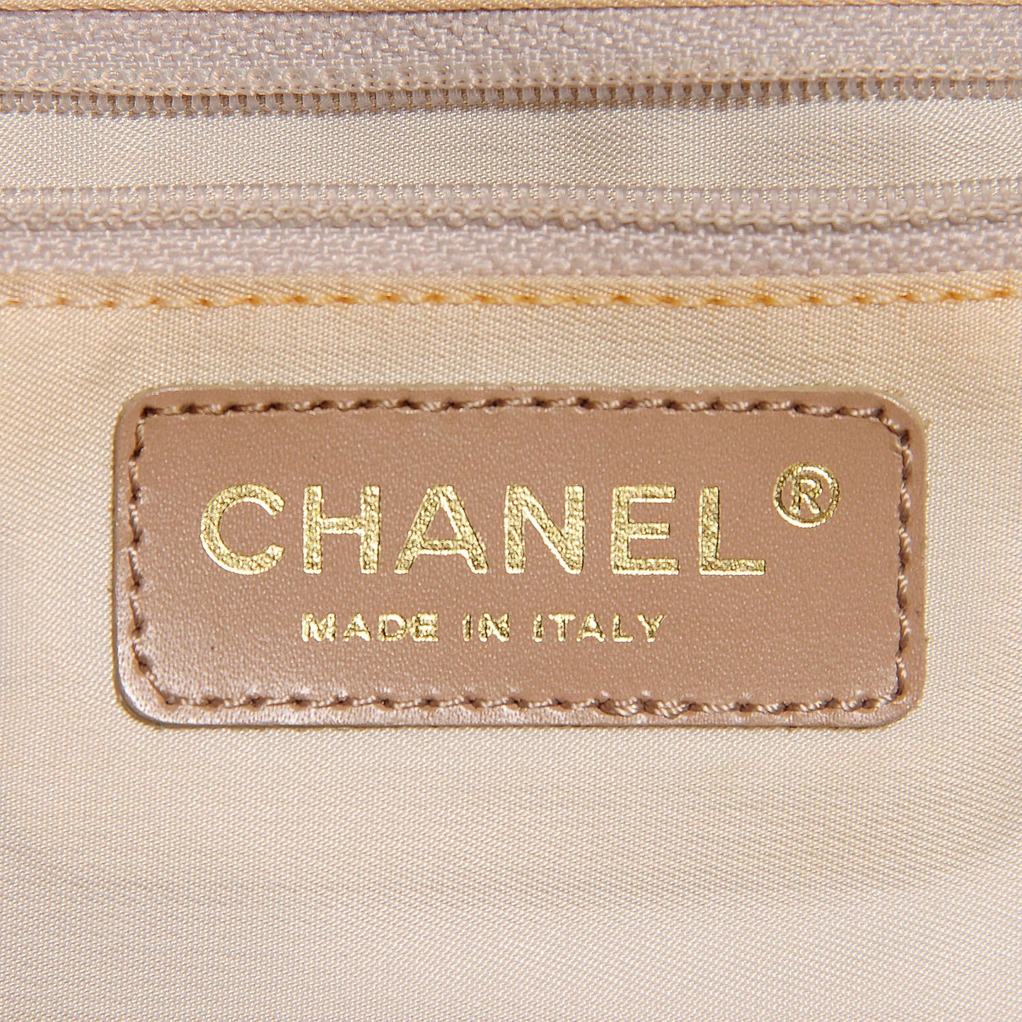 Nylon Medium Travel Tote Beige