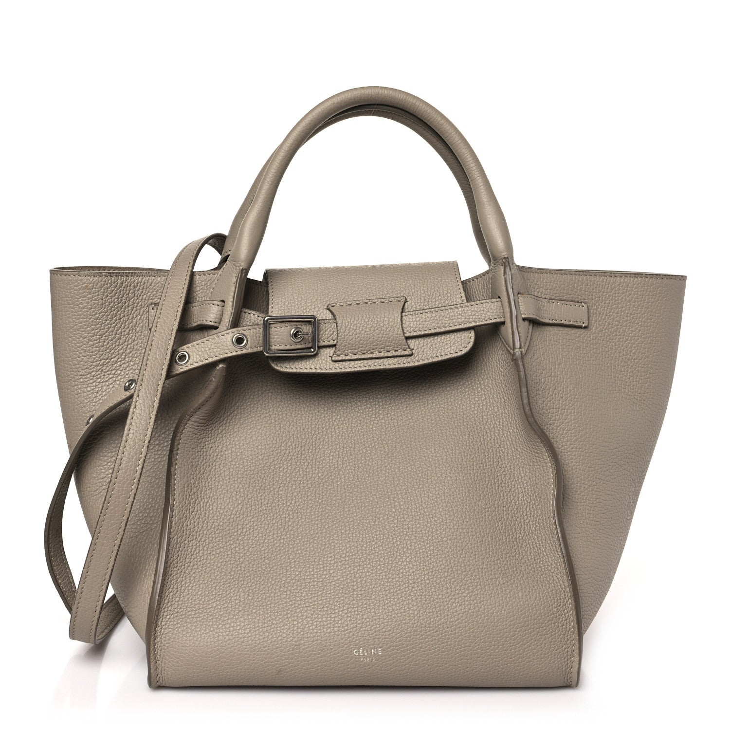 Celine Supple Grained Calfskin Small Big Bag Light Taupe 1 of 8