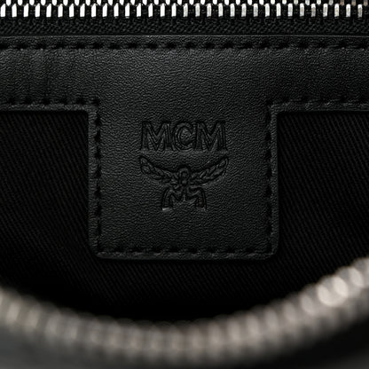 MCM Visetos Medium Crossbody Pouch Black 6 of 11