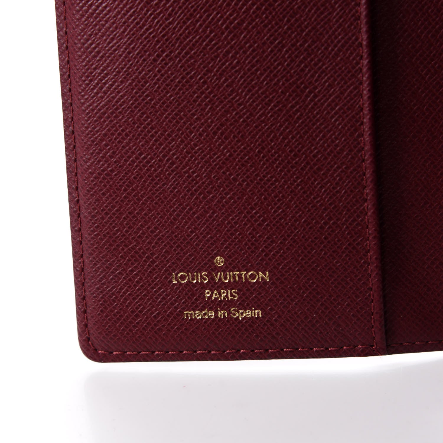 Louis Vuitton Monogram Labels Small Ring Agenda Cover 6 of 6