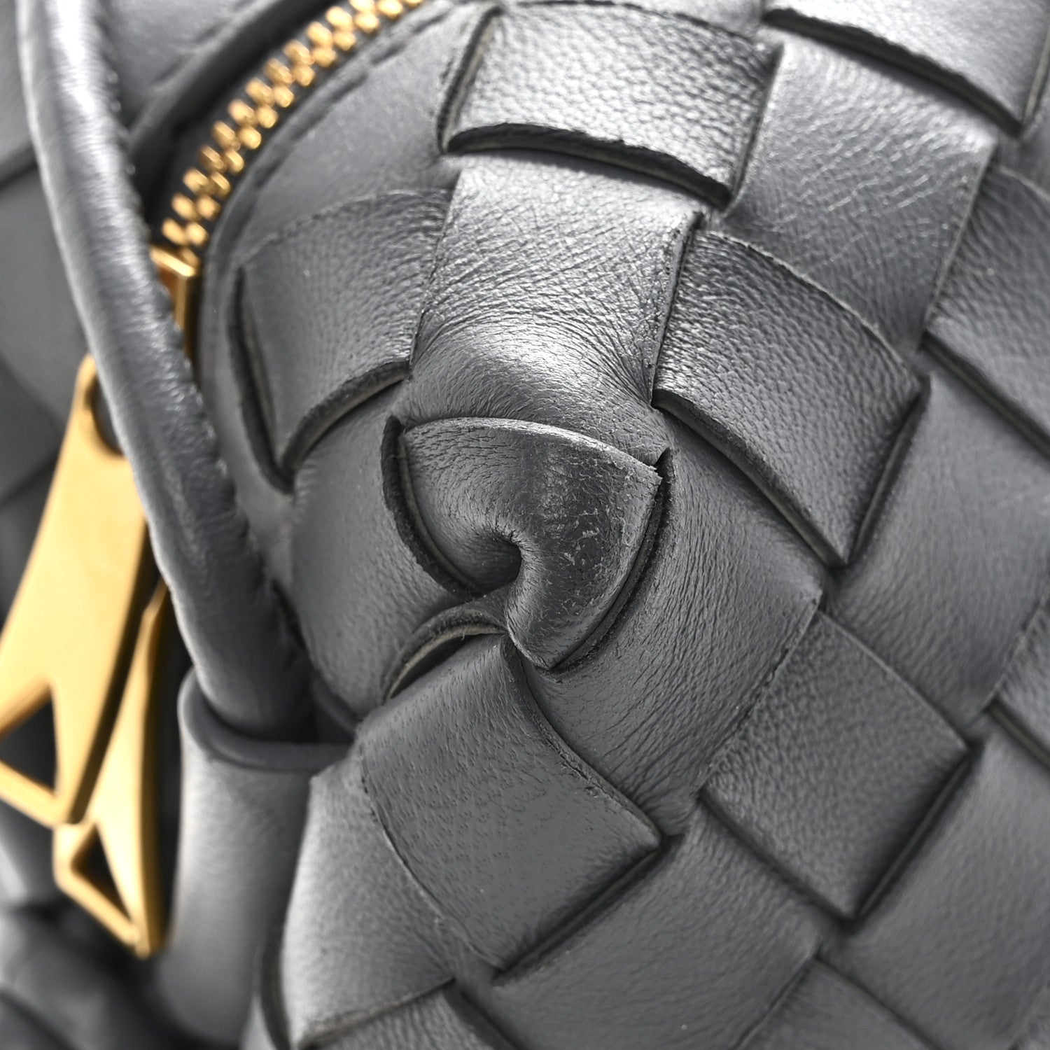 Bottega Veneta Nappa Intrecciato Small Loop Camera Bag Thunder 11 of 12