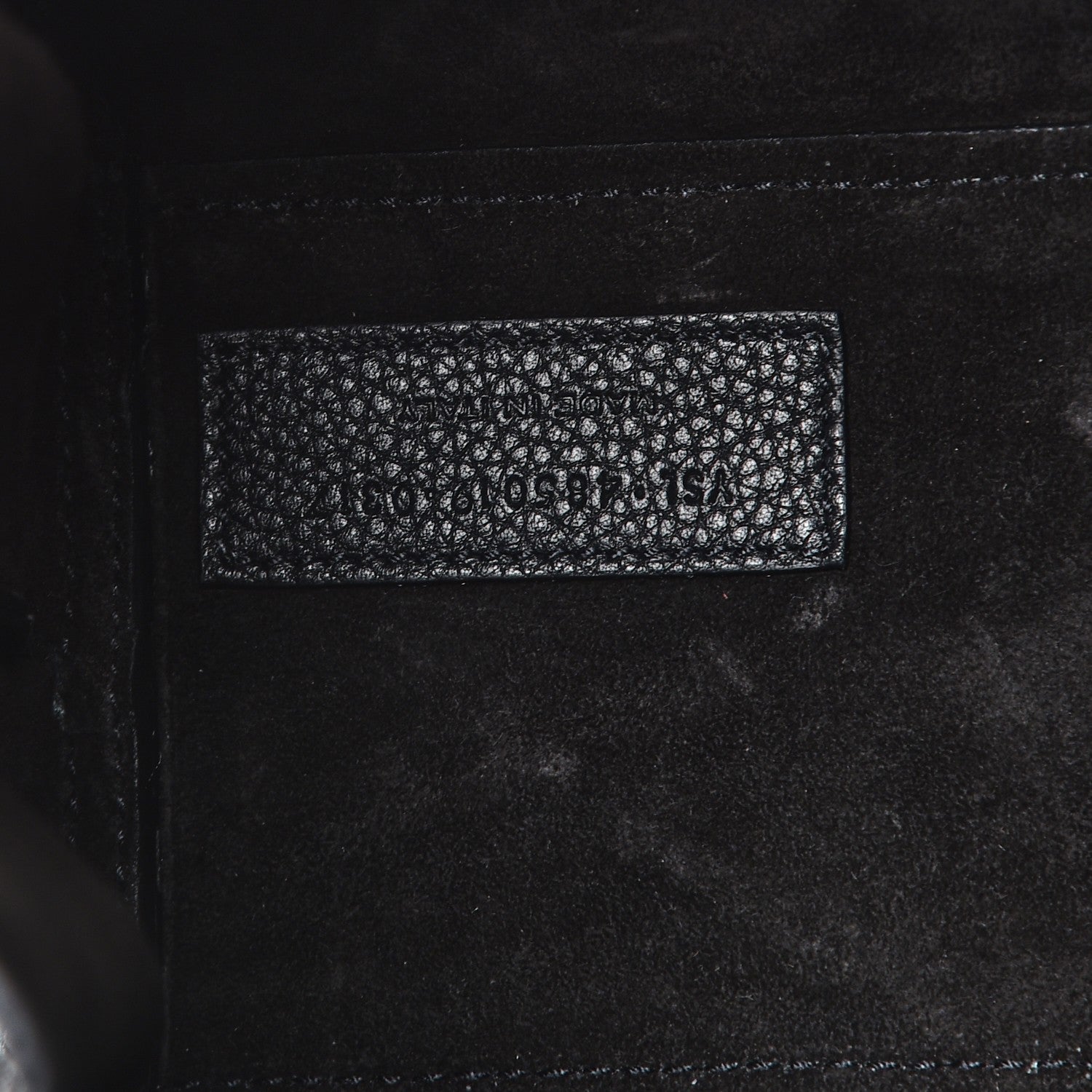 Saint Laurent Grained Calfskin Nano Sac De Jour Souple Black 8 of 8