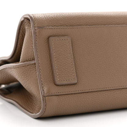 Saint Laurent Grained Calfskin Nano Supple Sac De Jour Taupe 9 of 14
