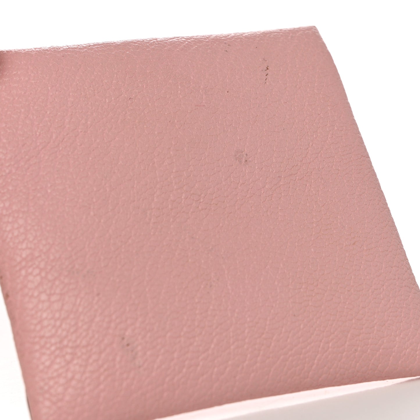 Chevre Mysore Verso Bastia Coin Purse Rose Confetti Brique