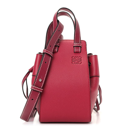 Loewe Calfskin Mini Hammock Shoulder Bag Raspberry 1 of 9