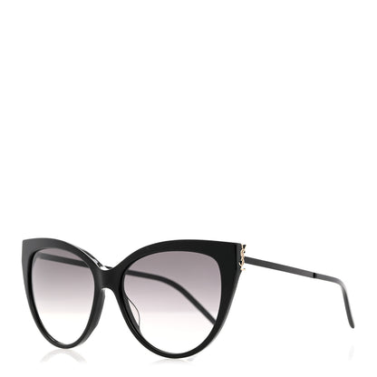 Saint Laurent Square Acetate Metal SLM48S Sunglasses Black 1 of 8