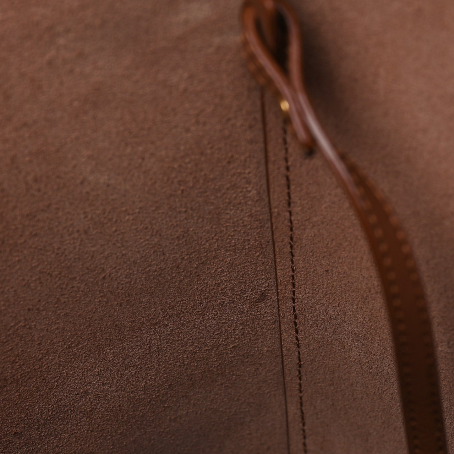 Calfskin North-South Shopping Tote Brick